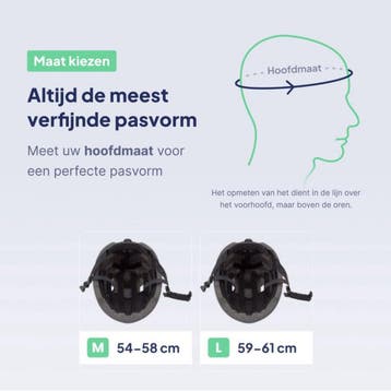 GOOFF® RIDER Fietshelm - Helm voor Volwassenen - voor en -, Verzenden, Nieuw