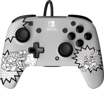 PDP Faceoff Deluxe+ - Nintendo Switch Wired Controller -, Ophalen of Verzenden, Zo goed als nieuw