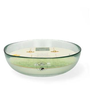Citronella kaars | Decoris (Gerecycled glas), Tuin en Terras, Buitenverlichting, Nieuw, Verzenden