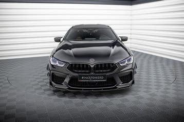 Maxton Front Splitter V.1 met Flaps BMW M8 Gran Coupé F93 /, Verzenden