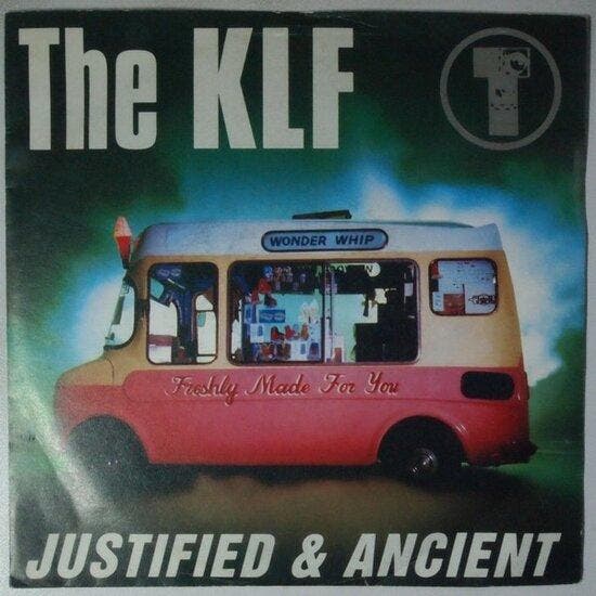 KLF - Justified & Ancient - Single, Cd's en Dvd's, Vinyl Singles, Verzenden