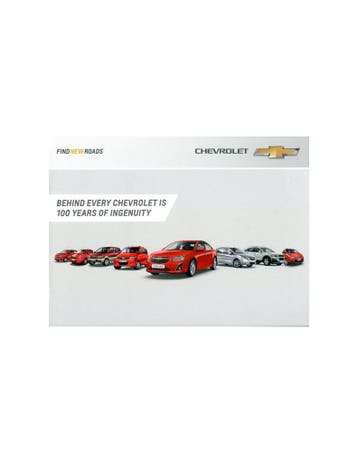 2014 CHEVROLET PROGRAMMA BROCHURE ENGELS, Nieuw, Chevrolet, Author
