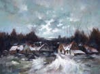 Johannes Cornelis van Rijsewijk (1928-1987) - Besneeuwde