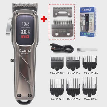 Kemei KM-1550 Professionele Baardtrimmer & Haarklipper voor, Verzenden, Nieuw