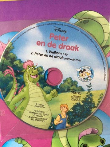 Walt boekenclub: Peter en de draak - Disney, Verzenden, Gelezen