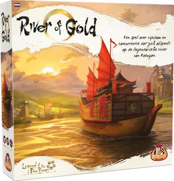 River of Gold - Legend of the Five Rings (NL versie) | White, Hobby en Vrije tijd, Gezelschapsspellen | Bordspellen, Verzenden