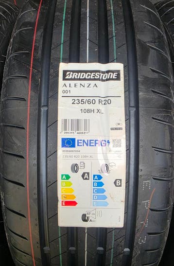 235/60r20 108H XL Bridgestone Alenza 001*, Ophalen, Nieuw, 235 mm, Band(en)