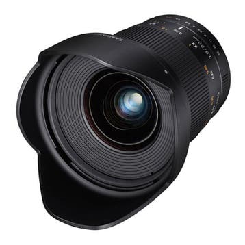 Samyang 20mm f/1.8 ED AS UMC Canon EF-M-mount objectief -, Verzenden, Gebruikt
