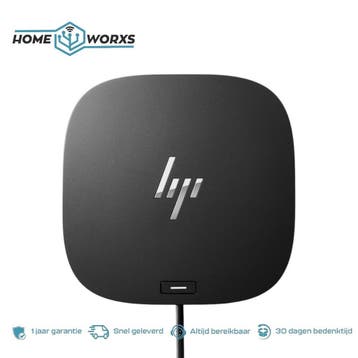 HP USB-C G5 Essential Dock inc 120W voeding, Docking station, Laptop, Refurbished, Ophalen of Verzenden