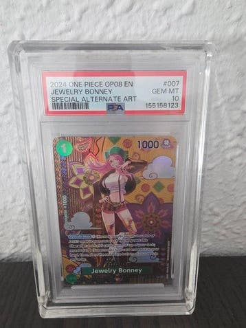 Bandai - 1 Graded card - One Piece - Jewelry Bonney #007, Nieuw