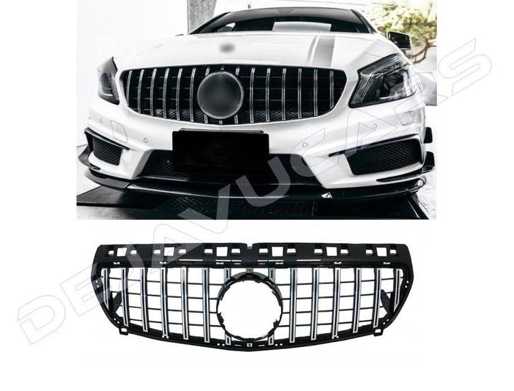 GT-R Panamericana Look Front Grill voor Mercedes Benz A-Klas, Auto diversen, Tuning en Styling, Ophalen of Verzenden