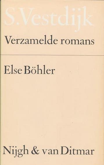 Else Böhler, Duits dienstmeisje / Verzamelde romans van, Boeken, Romans, Verzenden, Gelezen, Simon Vestdijk