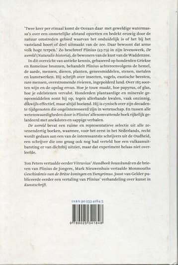 De wereld 9789025341848 Plinius, Verzenden, Zo goed als nieuw, Plinius