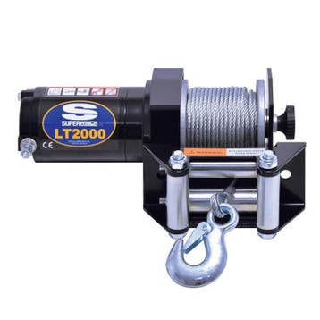 Superwinch 2000 LBS 12V DC 5/32in x 49ft Steel Rope LT2000, Ophalen of Verzenden, Nieuw