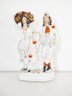 Staffordshire - Figuur - Couple - 33,5 cm - Aardewerk, Antiek en Kunst