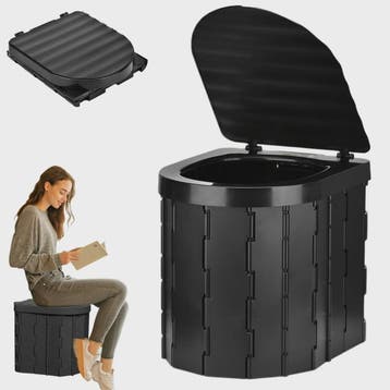 Draagbaar Camping Toilet - Opvouwbaar Kamperen, Auto & Buite, Verzenden, Nieuw
