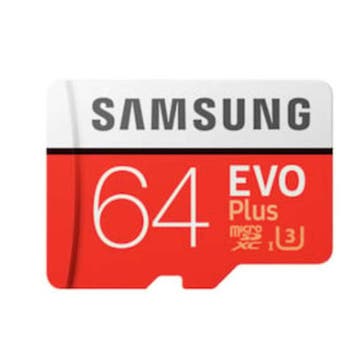 Samsung EVO Plus 64GB microSDHC (Switch Accessoires), Spelcomputers en Games, Ophalen of Verzenden, Zo goed als nieuw