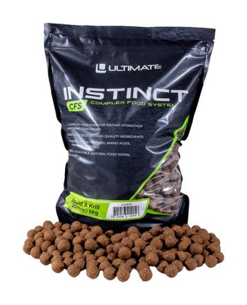 Ultimate Instinct CFS Boilies 20mm 5kg - Squid & Krill, Verzenden, Nieuw, Overige typen