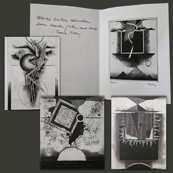 Tuvia Beeri (1929-2022) - 4 Radierungen (mit persönlicher