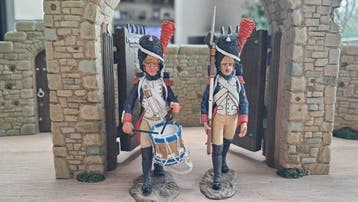 King & Country - Tinnen soldaat - NA061 Guard Drummer, Nieuw