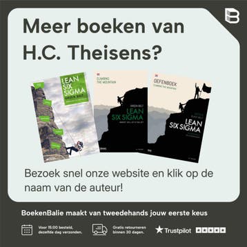 Lean six sigma green belt / Reference book / Climbing the, Boeken, Verzenden, Gelezen, H.C. Theisens