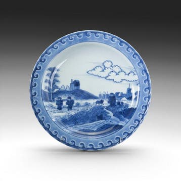 Scheveningen decor - Bord - Porselein - Kangxi periode