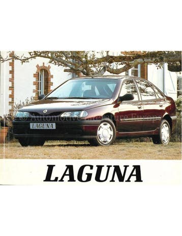 1995 RENAULT LAGUNA INSTRUCTIEBOEKJE NEDERLANDS