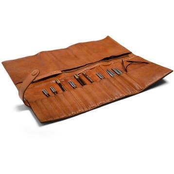 MUUD Stockholm - Whiskey - Leren Etui Brei- & Haaknaalden, Ophalen of Verzenden, Nieuw