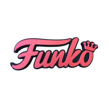 15CM Funko 3D Logo - Display Decoratie Zwart / Rood, Verzenden, Nieuw