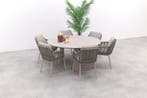 Taste Puglia/Donato ronde tuinset - Ø160 cm., Tuin en Terras, Verzenden, Nieuw, Overige materialen, Tuinset