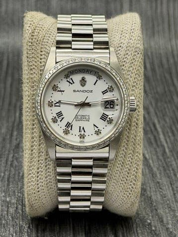 Sandoz - Automatic 25 jewels Sapphire - Zonder minimumprijs, Nieuw