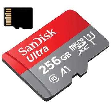 Sandisk 256GB Ultra Micro SD (Switch Accessoires), Ophalen of Verzenden, Zo goed als nieuw