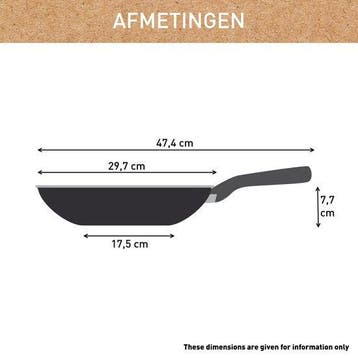 Tefal Revive - Wokpan - Ø28 cm - Keramisch - PFAS-vrij, Verzenden, Nieuw