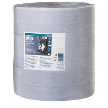OUTLET Putztuch TORK 128407 L369xB350ca.mm blau 3-lagig 1000, Ophalen of Verzenden