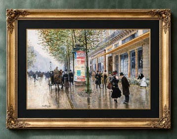 Jean Béraud (1849-1935) (after) - Les Grands Boulevards