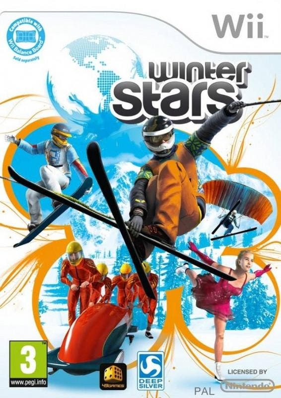 Winter Stars (Nintendo Wii), Spelcomputers en Games, Games | Nintendo Wii, Gebruikt, Verzenden