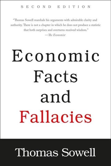 9780465022038 Economic Facts  Fallacies | Tweedehands, Verzenden, Zo goed als nieuw, Thomas Sowell