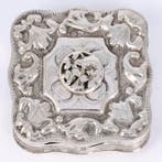 NO RESERVE (Schoonhoven 1862) - Pepermuntdoos - .833 zilver, Antiek en Kunst