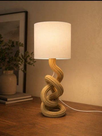 Tafellamp - ABS - Knot twist tafellamp