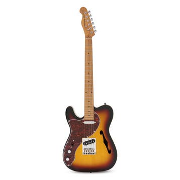 Fazley Sunset Series Tortoise 3-Color Sunburst Left-Handed, Verzenden, Nieuw