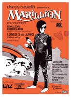 Posters - Poster Marillion - Salon Cibeles, Verzenden, Zo goed als nieuw