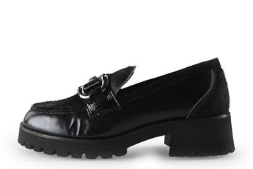 VIA VAI Loafers in maat 37 Zwart, Verzenden, Zwart, Overige typen, Zo goed als nieuw