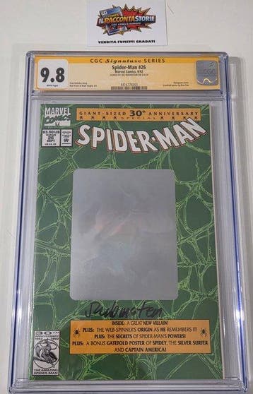 Spider-Man 26 - Spider-Man #26 - 1 Graded comic, Signed, Nieuw
