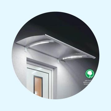 Getoogde luifel met LED-techniek | PT/ET LED, Doe-het-zelf en Verbouw, Kozijnen en Schuifpuien, Verzenden, Nieuw, Overige typen