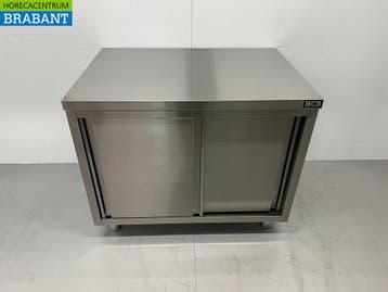RVS Werkkast Premium-line Kast Werktafel 2 schuifdeuren 100, Ophalen of Verzenden, Nieuw in verpakking