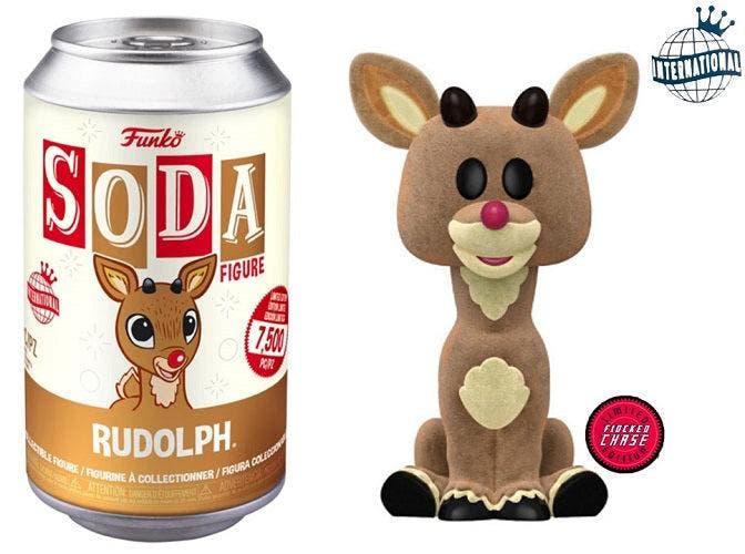 Funko Soda  - Christmas - Rudolph (7500, International), Verzamelen, Poppetjes en Figuurtjes, Verzenden