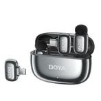 Boya Mini 2-01 (Grey) 1X RX USB-C + 1X RX Lightning + 2X TX, Muziek en Instrumenten, Microfoons, Ophalen of Verzenden, Nieuw, Overige typen