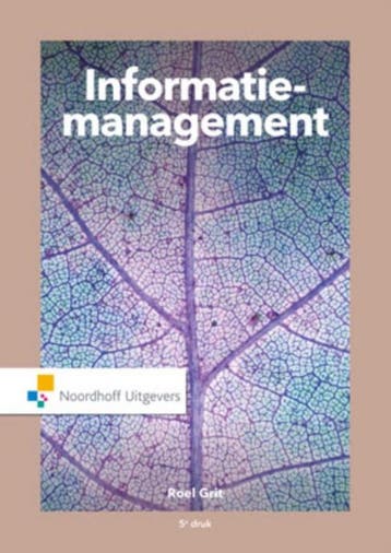 9789001868819 Informatiemanagement | Tweedehands, Boeken, Verzenden, Zo goed als nieuw, Roel Grit