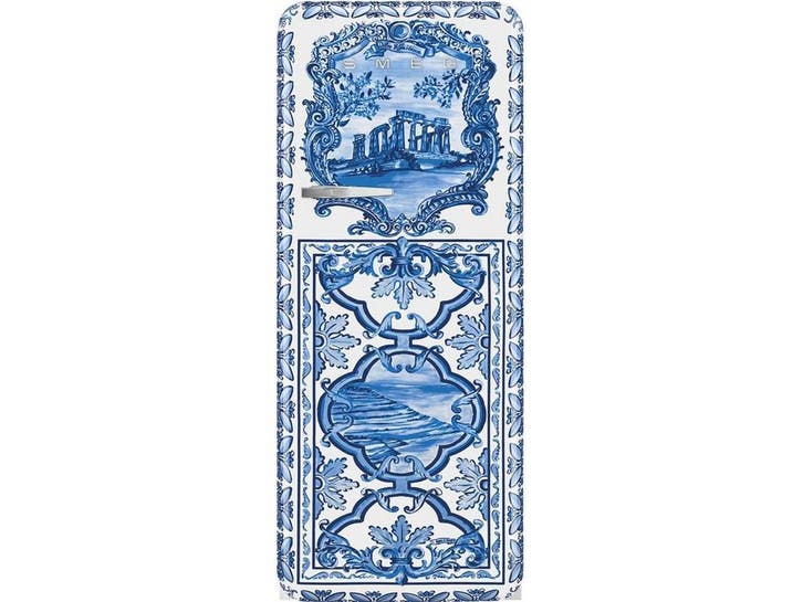 Smeg FAB28RDGME5 retro koelkast Dolce & Gabbana, Huis en Inrichting, Overige Huis en Inrichting, Zo goed als nieuw, Verzenden