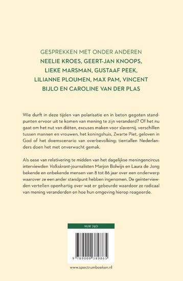 Hoe ik van mening veranderde 9789000389865 Marjon Bolwijn, Verzenden, Gelezen, Marjon Bolwijn